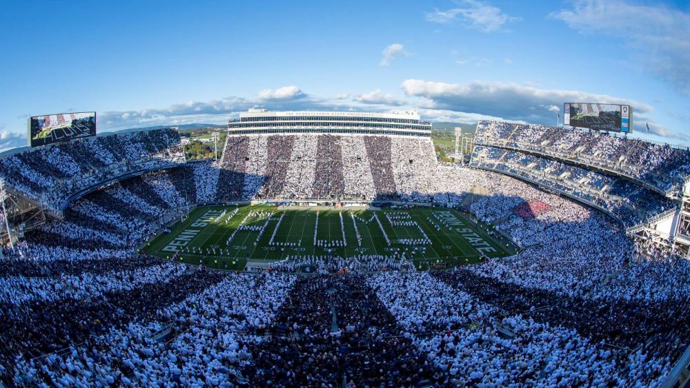 Marching into history 45th anniversary of women in the Penn State Blue